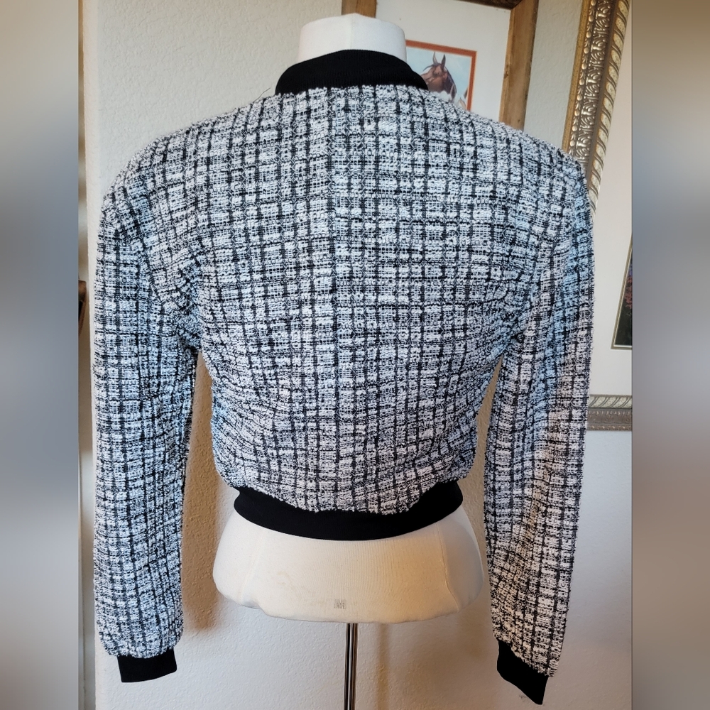 Madden Boucle Bomber Jacket - Picture 5 of 9